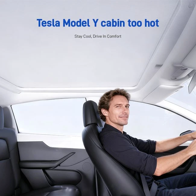 A Tesla Model Y kabinja túl meleg